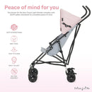 Aero Travel Lightweight Umbrella Stroller - Pink
