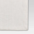 90" x 20" Solid Table Runner White - White