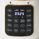 Linen Speckle 6-Quart Pressure Cooker with Touch Control Display