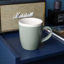 Serenity Stoneware Mug Set of 4 - Green and Cream