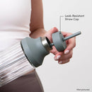 Dual Cap Glass Hydration Bottle - 25oz