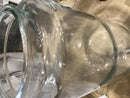 Glass Drink Dispenser With Acacia Wood Stand