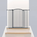 Extra Tall Decor Safety Gate - Gray
