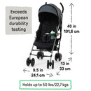 3Dlite Convenience Stroller - Green