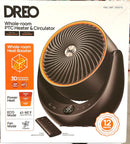 Portable 1500W Ceramic Space Heater - Black