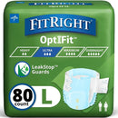 Ultra Heavy Absorbency Adult Diapers - Large 80 Count