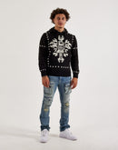 Chapter By Kohli Tool Cross Knit Hoodie