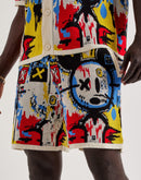 Chapter By Kohli Art Knit Shorts