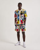 Chapter By Kohli Art Knit Button Shirt