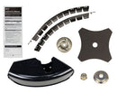 Honda 06631-VP8-C10 Blade Kit, 9 Inch, 4-Tooth Solid Steel Blade