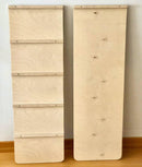 Climbing Arch With Ladder Ramp and Star Pillow Set | Wooden Climber Set