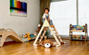 Climbing Triangle With Ramp | Foldable Montessori Climbing Set