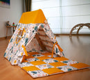 Climbing Triangle With Tent Cover, Mat, Ramp