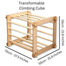 Innovative Climbing Triangle and Cube Set for Active Play