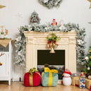 9 Feet Pre-Lit Artificial Christmas Garland With 50 LED Lights