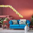 9 Feet Pre-Lit Artificial Christmas Garland With 50 LED Lights