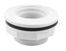 CMP 1-1/2 Inch FIP Vinyl I/O Wall Return Fitting, White | 25550-000-000