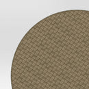 2pk Textured Faux Leather Charger Olive - Threshold™