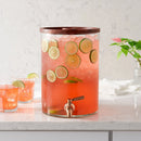 2gal Glass Modern Beverage Dispenser