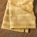 Kitchen Towel 4-Pack Set - Orange Sorbet Yellow/White