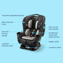 Extend2Fit Convertible Baby Car Seat - Redmond