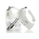 5-Speed Electric Hand Mixer - White