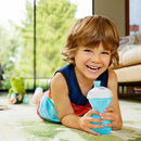 Click Lock 9oz Bite Proof Soft Spout Sippy Cup – 2pk Blue/Green