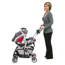 Snap-N-Go EX Universal Infant Car Seat Carrier- Black