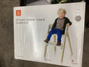 Steps Chair - White/Hazy Grey