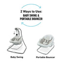 DuetConnect LX Infant Swing and Bouncer - Ari