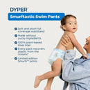 18ct Baby Swim Diapers Size L - Blue