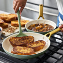 Ceramic Nonstick 10-Piece Cookware Set - Sage