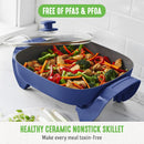 Electric Skillet - Blue