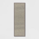 Textured Pet Kitchen Runner Rug - Gray