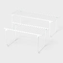 2pc Foldable Legs Metal Wire Helper Shelf Set - Brightroom™