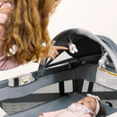 Baby Trend Deluxe II Nursery Center Portable Playard - Misty Gray