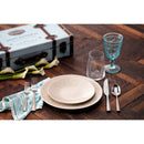 Tableware Solutions 20pc Lucca Faceted Stainless Steel Flatware Set
