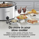 10qt Slow Cooker - Silver
