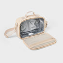 Faux Neoprene Lunch Tote - Cream