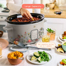 6 Qt Programmable Slow Cooker - Wildflower Porcini Taupe