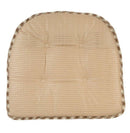 15" x 16" Non-Slip Gingham Tufted Chair Cushions Set of 2