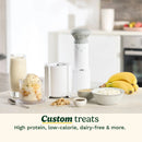 FastFreeze 5-in-1 Ice Cream, Includes 3 Mixing Cups with Lids