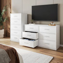 5-Drawer Dresser - White