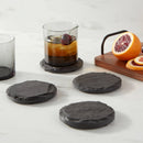 Slate Coasters 4-Pack - Dark Gray