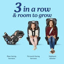 SlimFit3 Lx 3-in-1 Car Seat - Kunningham