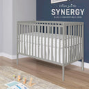 Synergy 5-In-1 Convertible Crib - Cool Grey