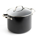 Ceramic Stockpot with Lid - Black
