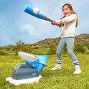 2-in-1 Pop and Pitch Trainer Toy Baseball Set - 6pc