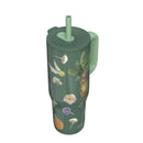 30oz Harry Potter Stainless Steel Straw Tumbler With Handle - Green