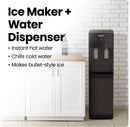 Ice Maker and Water Dispenser - Black